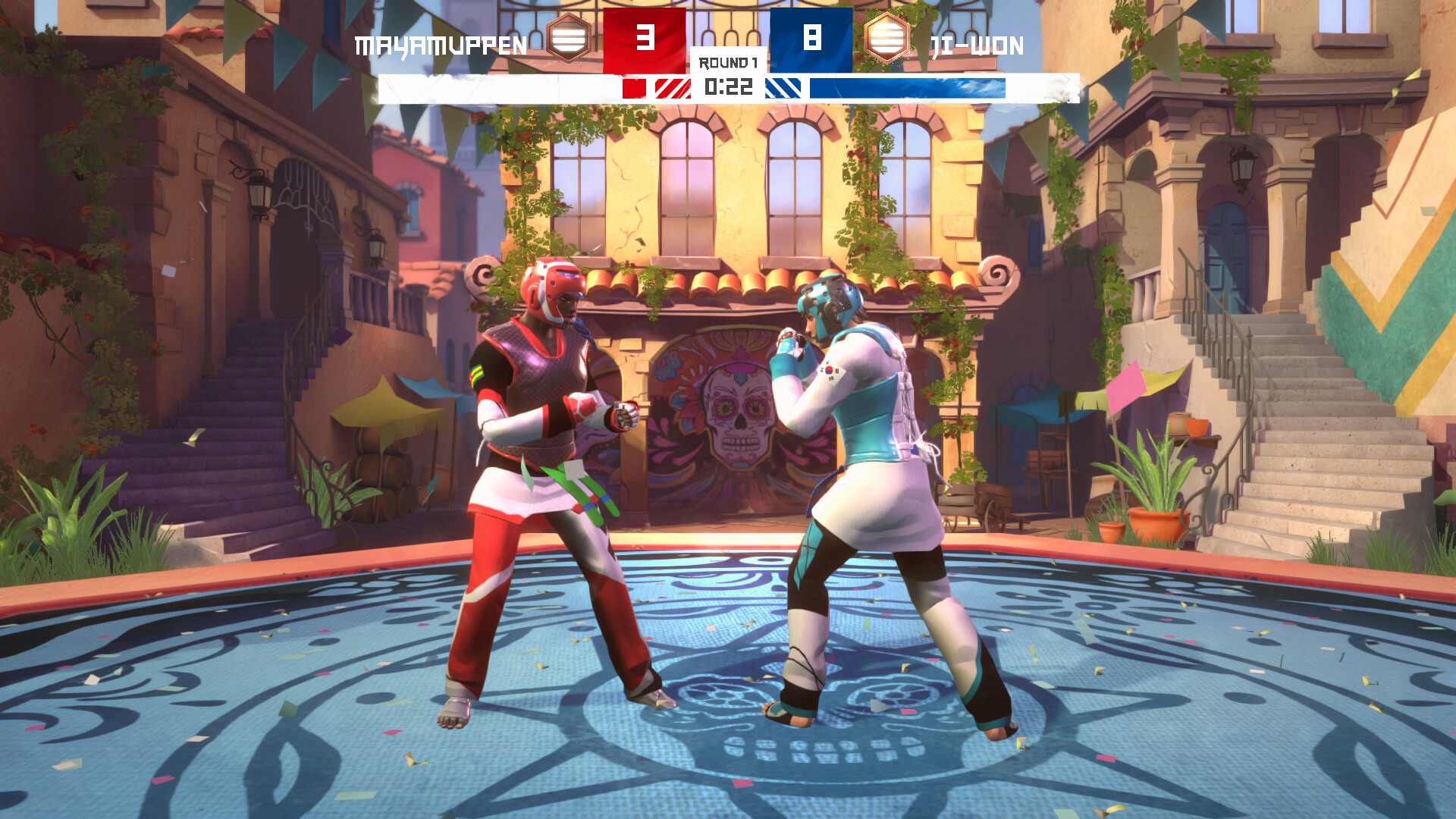 Taekwondo game