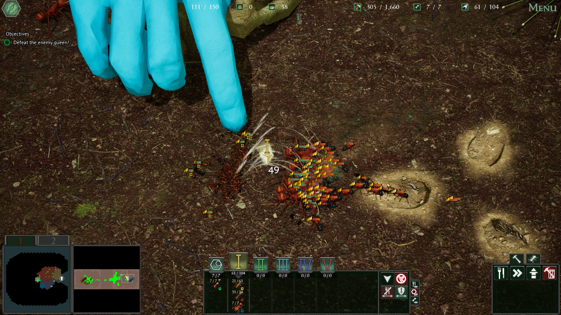 Save 20% on Empires of the Undergrowth on Steam