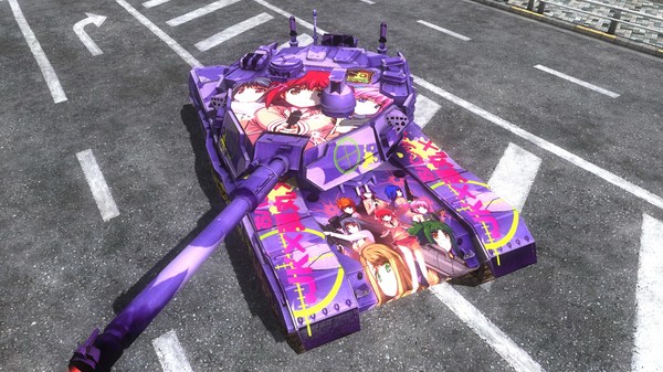 Gigantus Tank, Bullet Girls Marking Gigantus Tank, Bullet Girls Marking