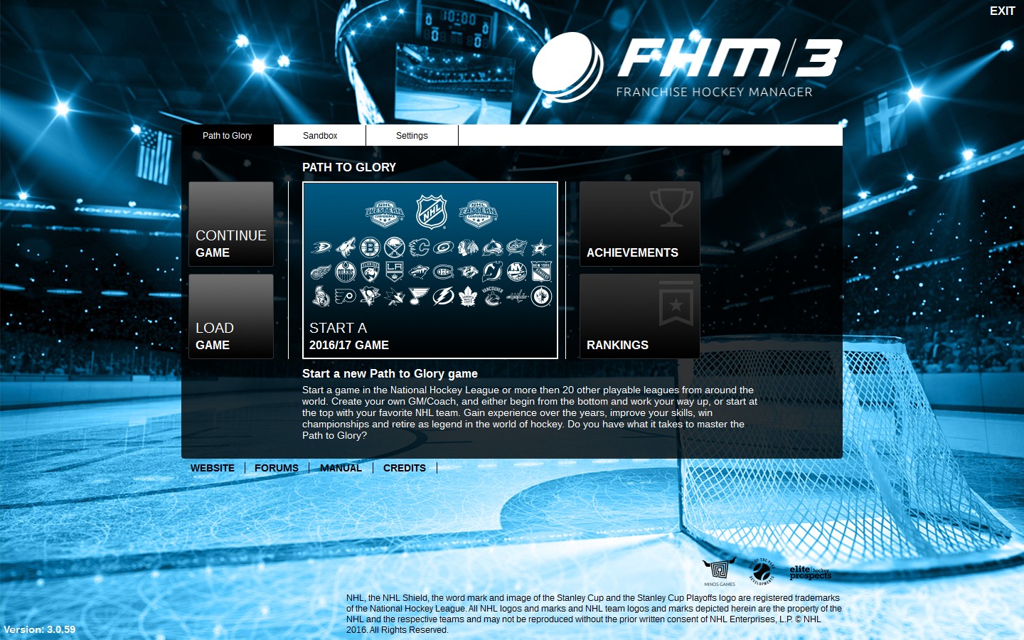 Franchise Hockey Manager 3 - Win/Mac - (Steam)