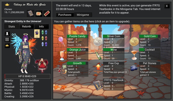 Idling to Rule the Gods screenshot