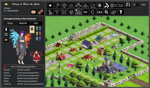 Idling to Rule the Gods screenshot