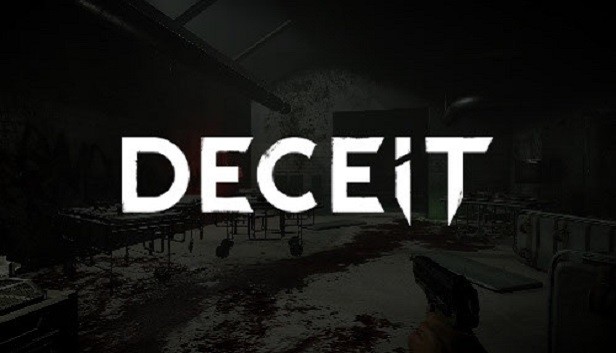 How does Deceit test instincts of trust and deception in a multiplayer first-person shooter game?