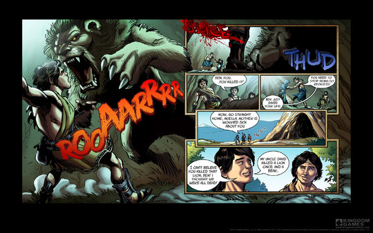 скриншот FIVE: Guardians of David Comics 2