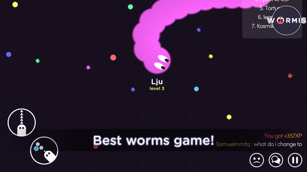 скриншот Worm.is: The Game 0