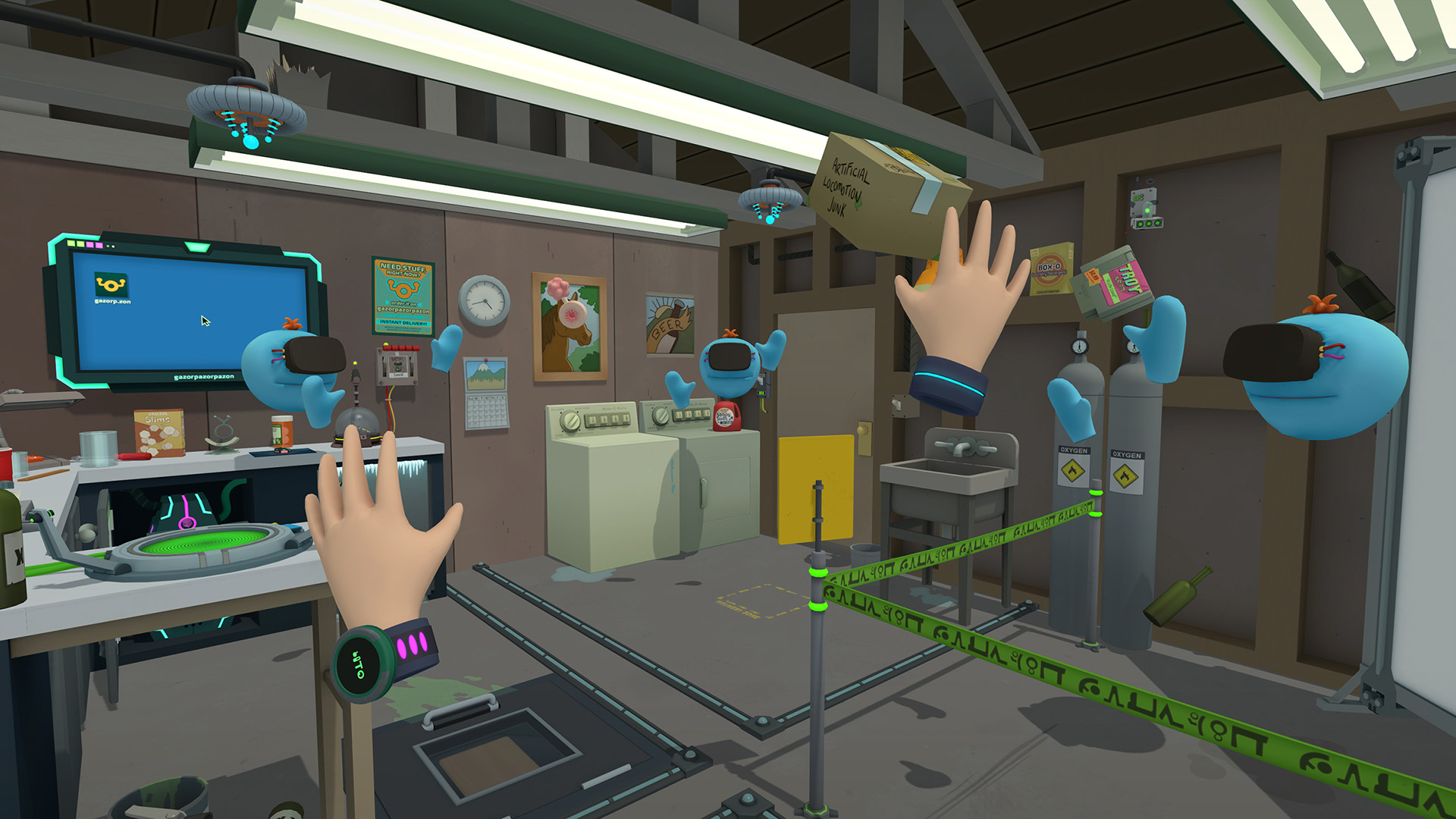 Rick and Virtual Rick-ality on Steam