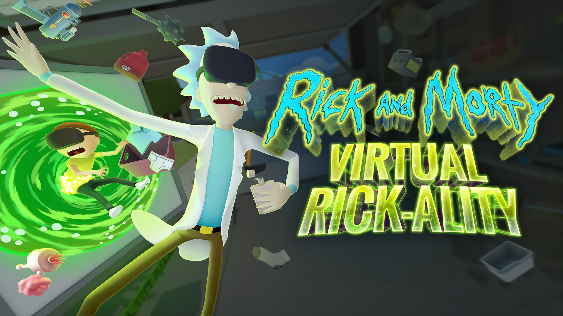 Rick and Virtual Rick-ality on Steam