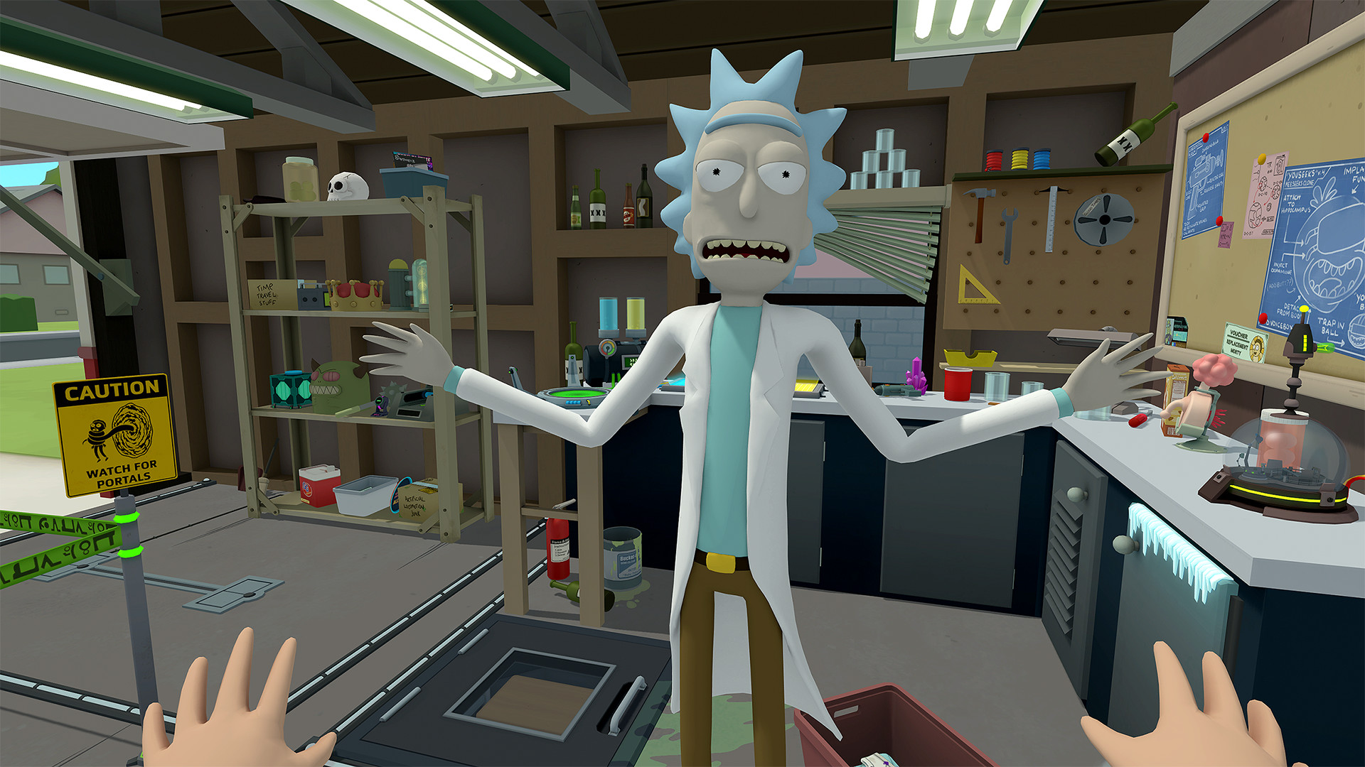 Rick And Morty Steam Rick and Morty: Virtual Rick-ality on Steam