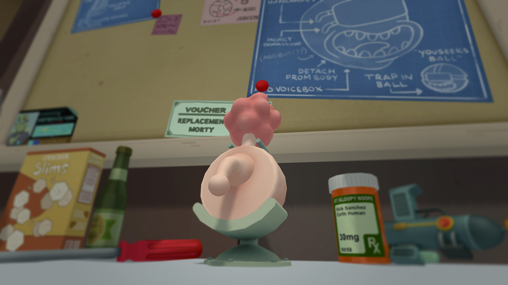 Rick and Morty VR Features A Knockoff Version Of Roy: A Life Well