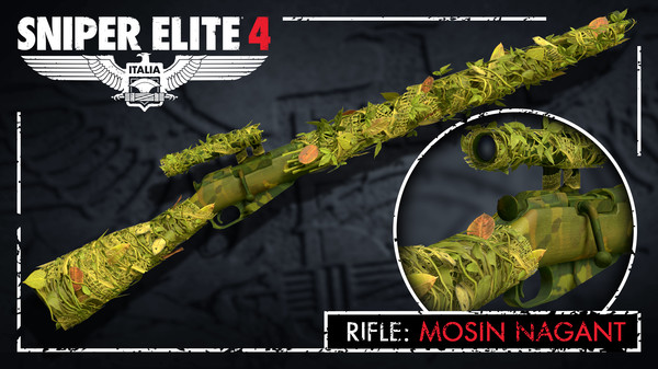 скриншот Sniper Elite 4 - Camouflage Rifles Skin Pack 1