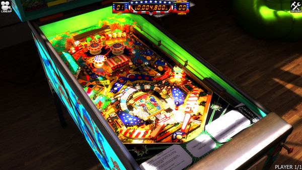 скриншот Zaccaria Pinball - Locomotion Table 3