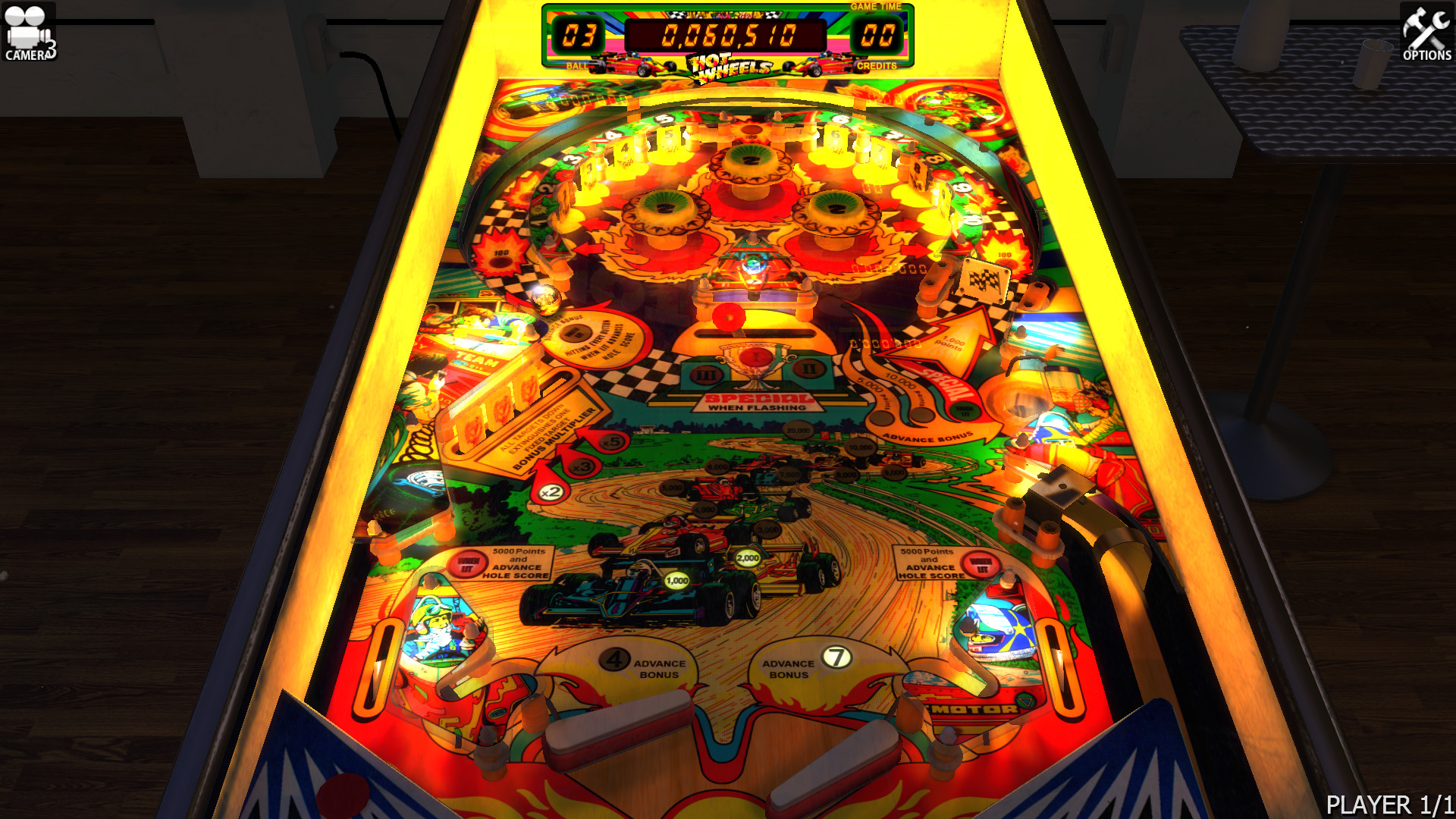 zaccaria pinball steam real dmd