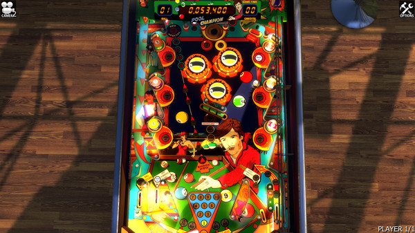 скриншот Zaccaria Pinball - Pool Champion Table 1