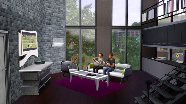 скриншот The Sims 3 High-End Loft Stuff 0