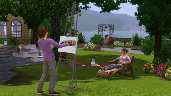 скриншот The Sims 3 Outdoor Living Stuff 0