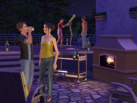 скриншот The Sims 3 Outdoor Living Stuff 3