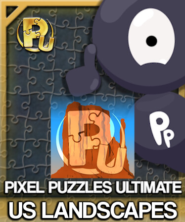 Jigsaw Puzzle Pack - Pixel Puzzles Ultimate: U.S. Landscapes