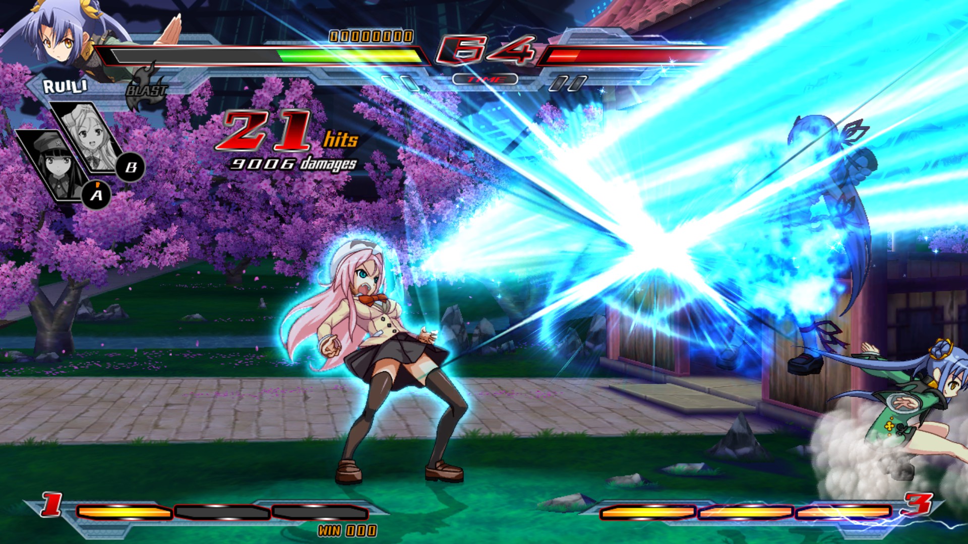 #4. Nitroplus Blasterz: Heroines Infinite Duel (Steam) От: XSEED Games.