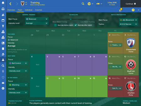 Football Manager 2017 capture d'écran