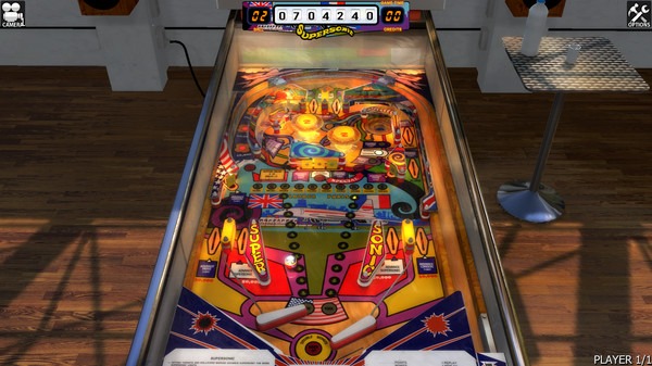скриншот Zaccaria Pinball - Supersonic Table 0