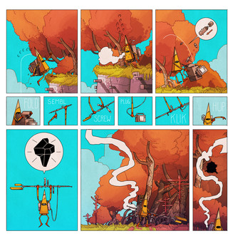 скриншот On Rusty Trails - The Digital Comic 2