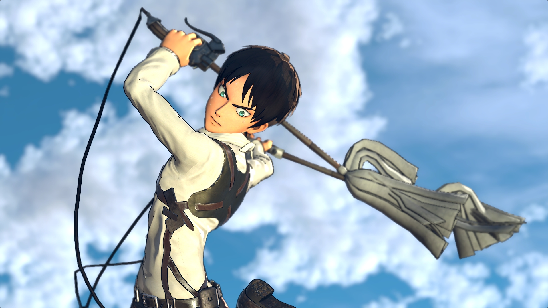 Attack on Titan - Clean-up Eren & Levi costume PC gameplay screenshot 1 of 2