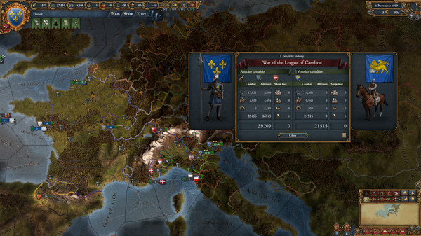 скриншот Europa Universalis IV: Rights of Man 4