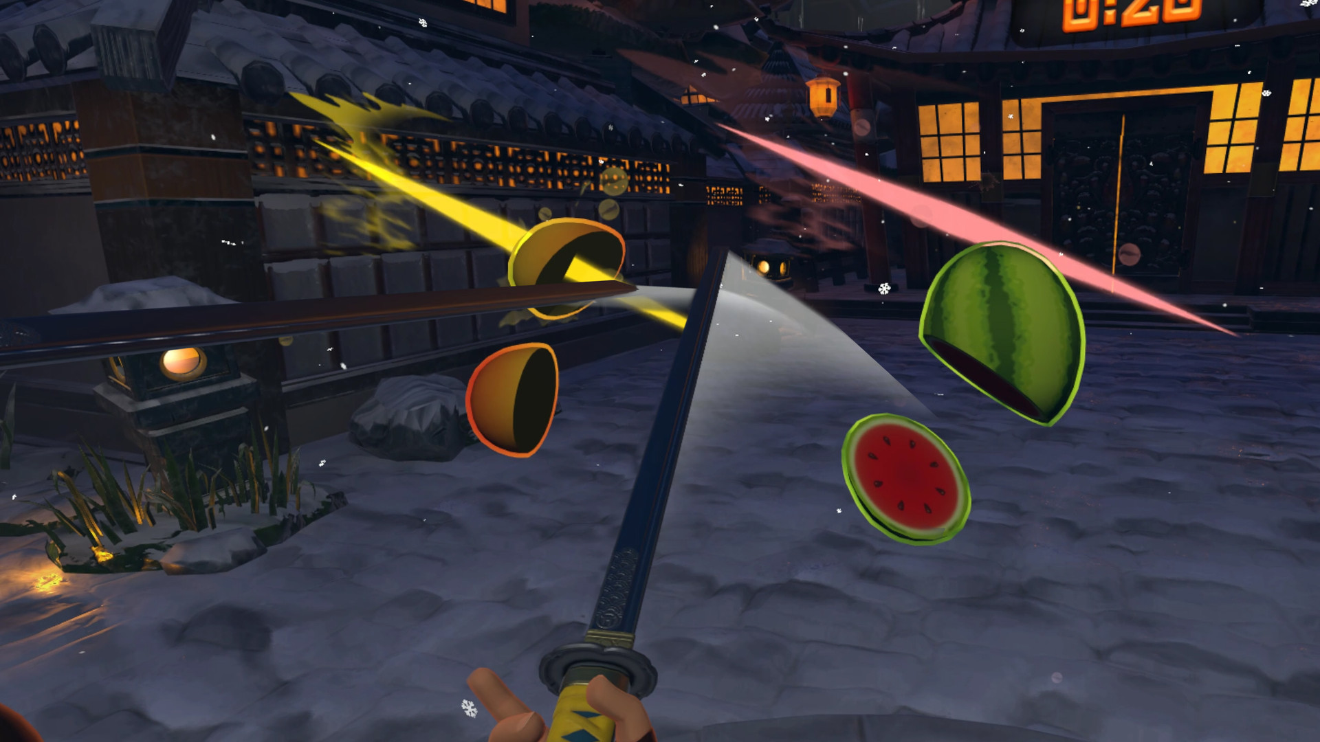 VR Fruit Ninja