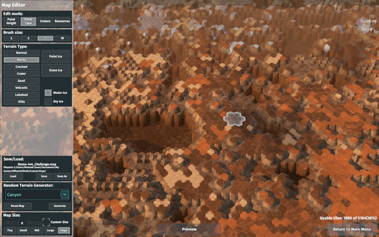 скриншот Offworld Trading Company - Map Toolkit DLC 5