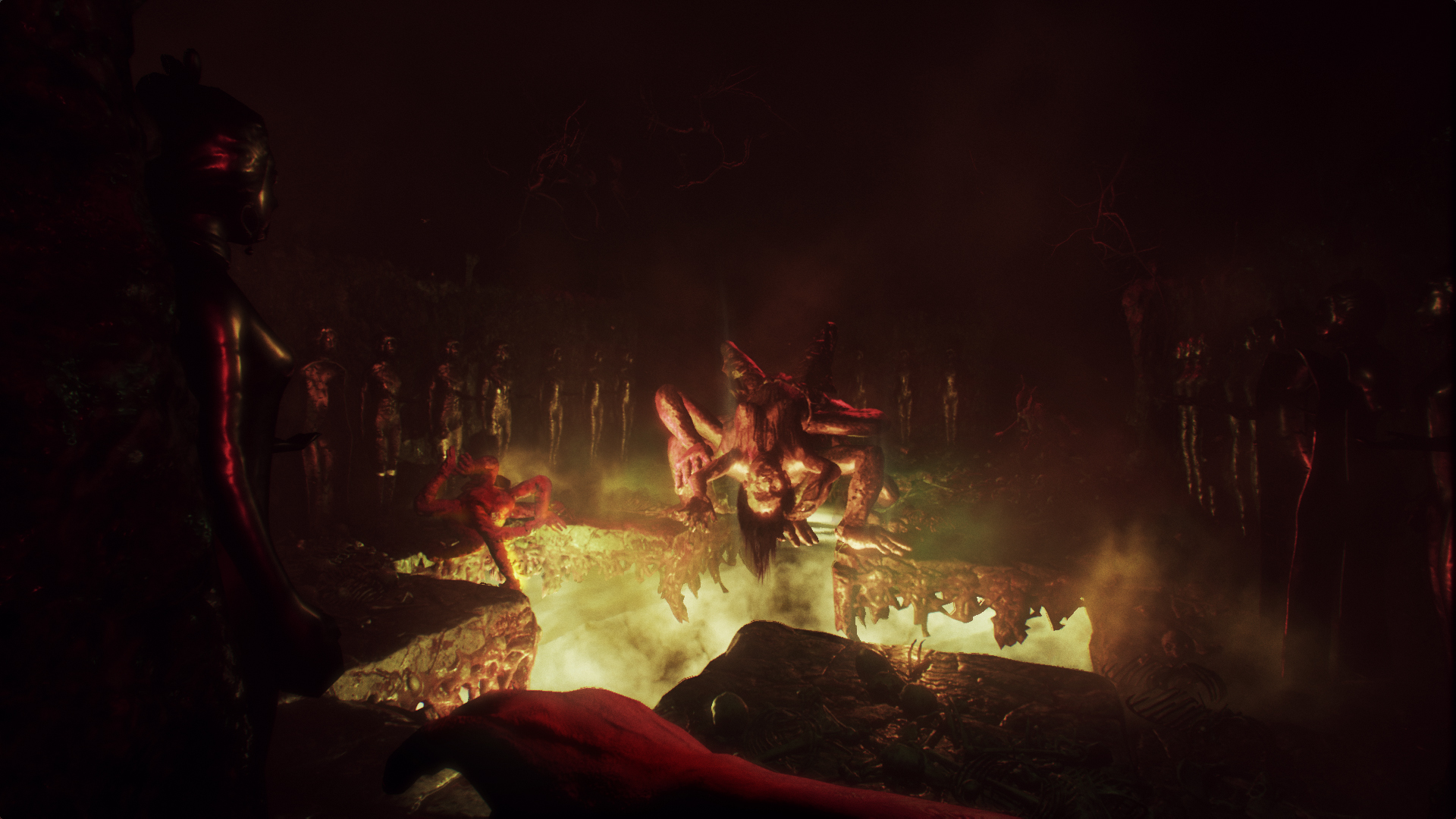 Jogo de terror Agony Unrated some das contas do Steam