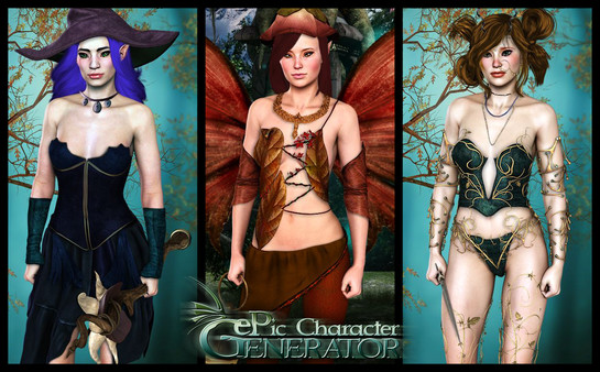 скриншот ePic Character Generator - Season #2: Female Fae 1