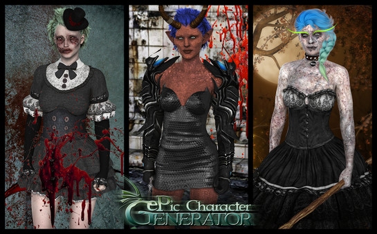 скриншот ePic Character Generator - Season #2: Female Halloween 4