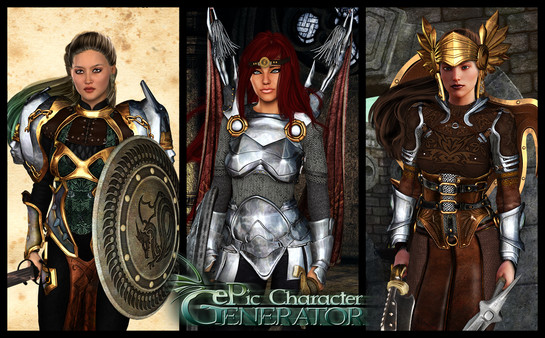 скриншот ePic Character Generator - Season #2: Female Warrior 4