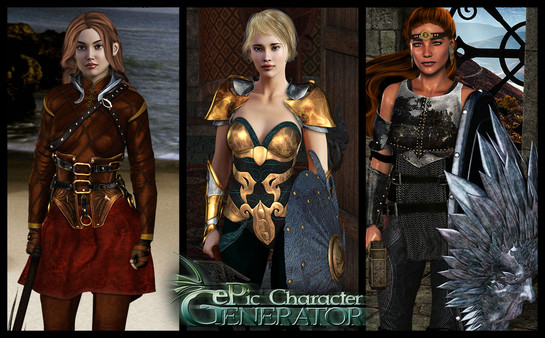 скриншот ePic Character Generator - Season #2: Female Warrior 2