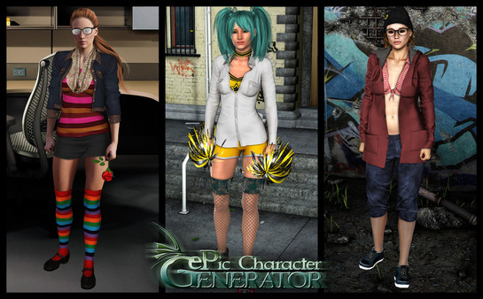 скриншот ePic Character Generator - Season #2: Female Modern #2 3