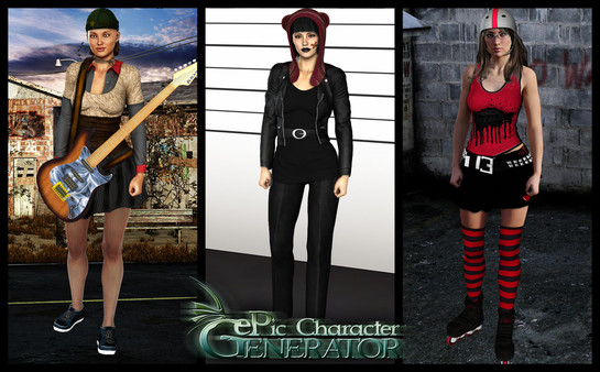 скриншот ePic Character Generator - Season #2: Female Modern #2 1