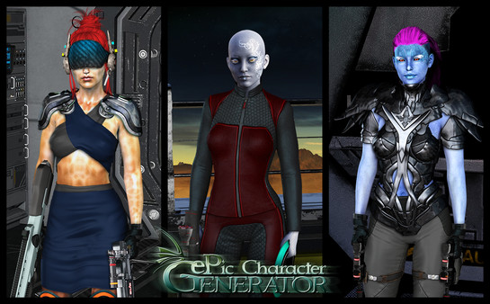 скриншот ePic Character Generator - Season #2: Female Sci-fi 4