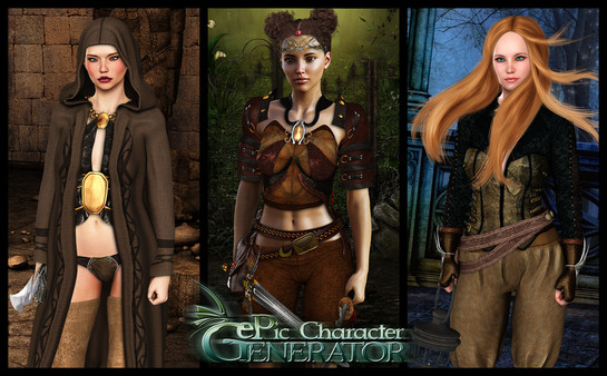 скриншот ePic Character Generator - Season #2: Female Adventurer #1 3