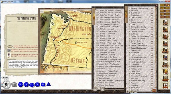 Fantasy Grounds - Deadlands: The Great Northwest Trail Guide