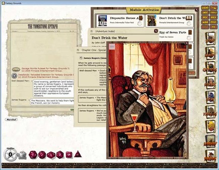 скриншот Fantasy Grounds - Deadlands Reloaded: Don't Drink the Water 0