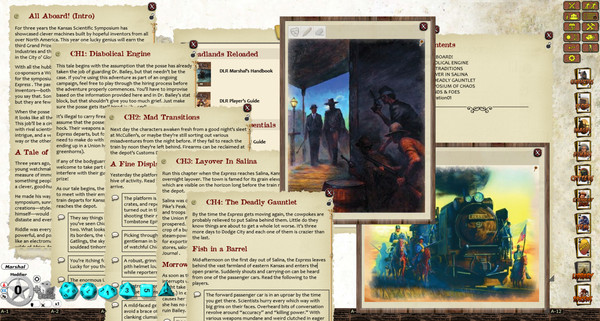 скриншот Fantasy Grounds - Deadlands Reloaded: Murder on the Hellstromme Express 3
