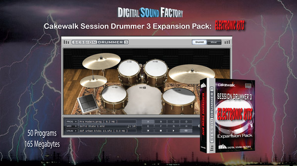 скриншот Xpack - SD3: Digital Sound Factory - Electronic Kits 0