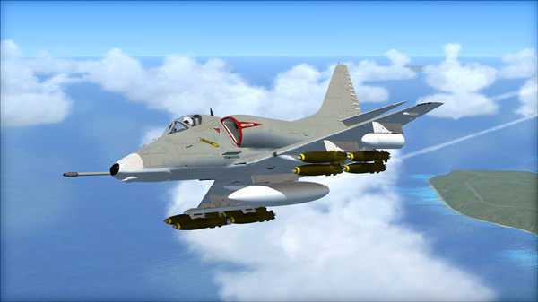 скриншот FSX Steam Edition: McDonnell Douglas A-4 Skyhawk Add-On 3