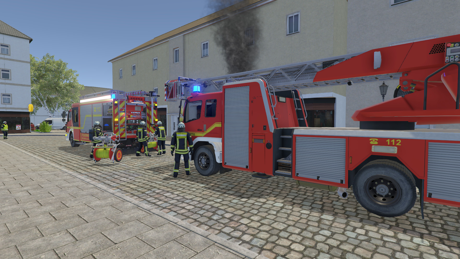 german fire truck siren roblox