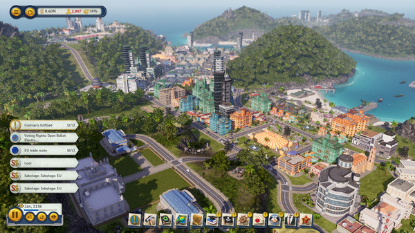 Tropico 6 capture d'écran