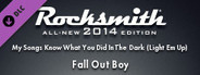 Rocksmith® 2014 – Fall Out Boy - “My Song Know What You Did In The Dark (Light Em Up)”