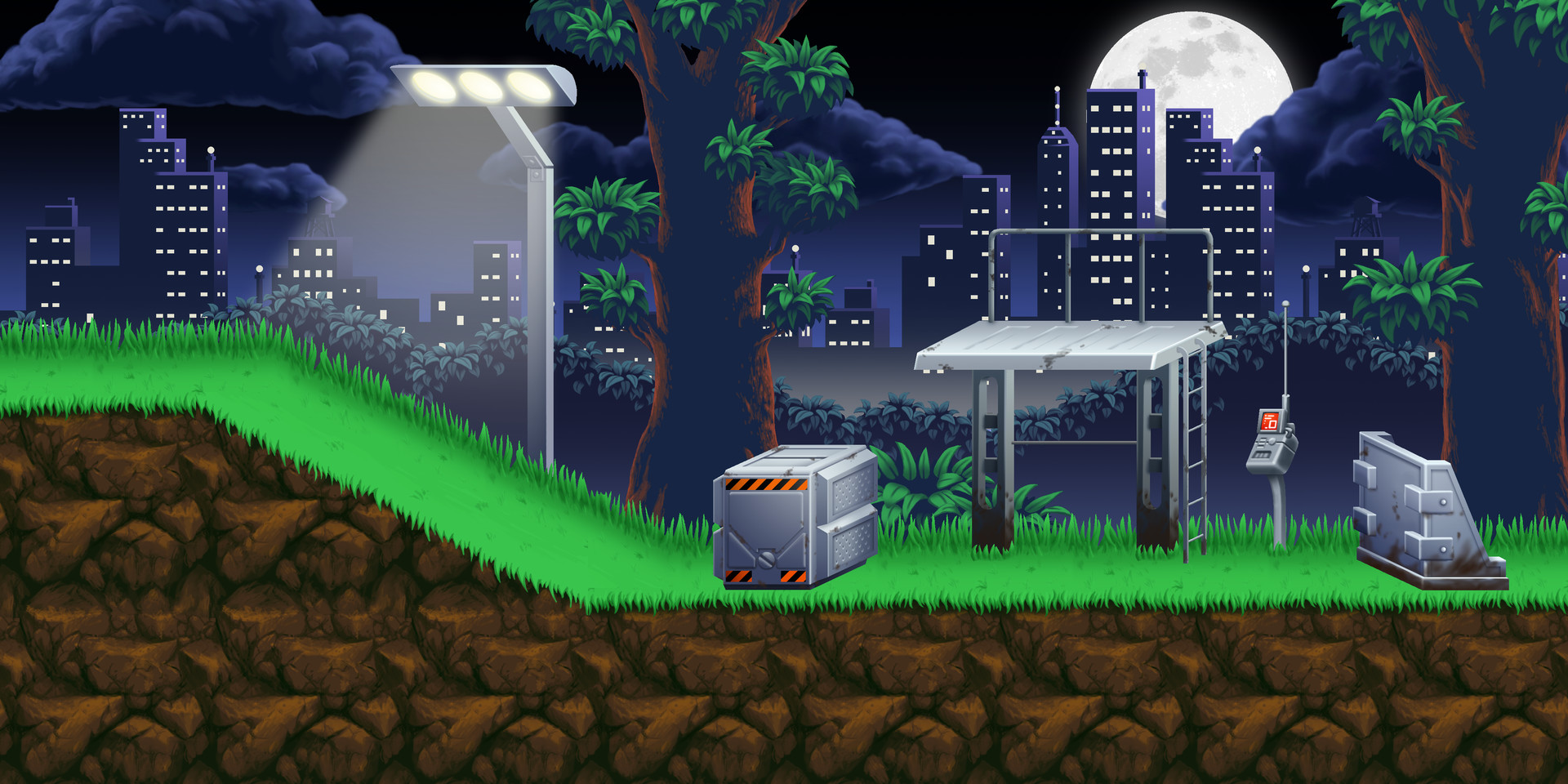 Spriter: Delta Missions Environment Pack screenshot screenshot 4