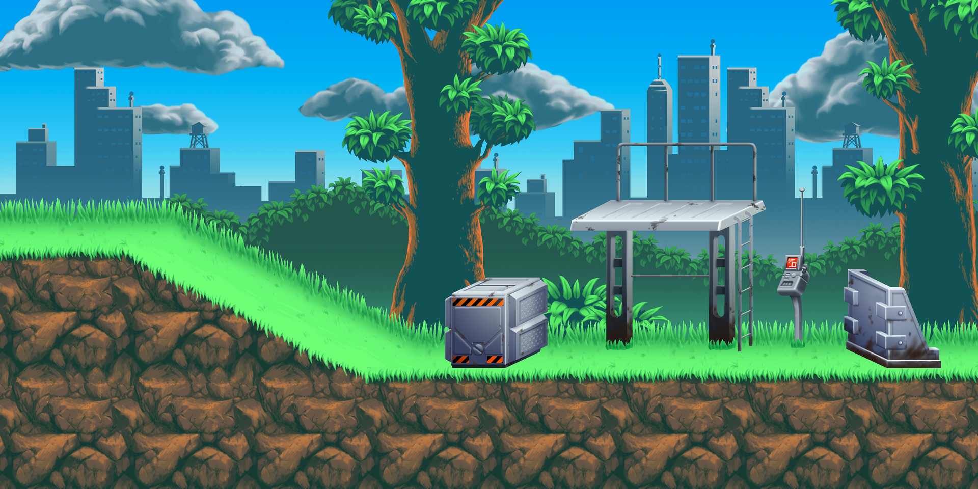 Spriter: Delta Missions Environment Pack screenshot screenshot 0