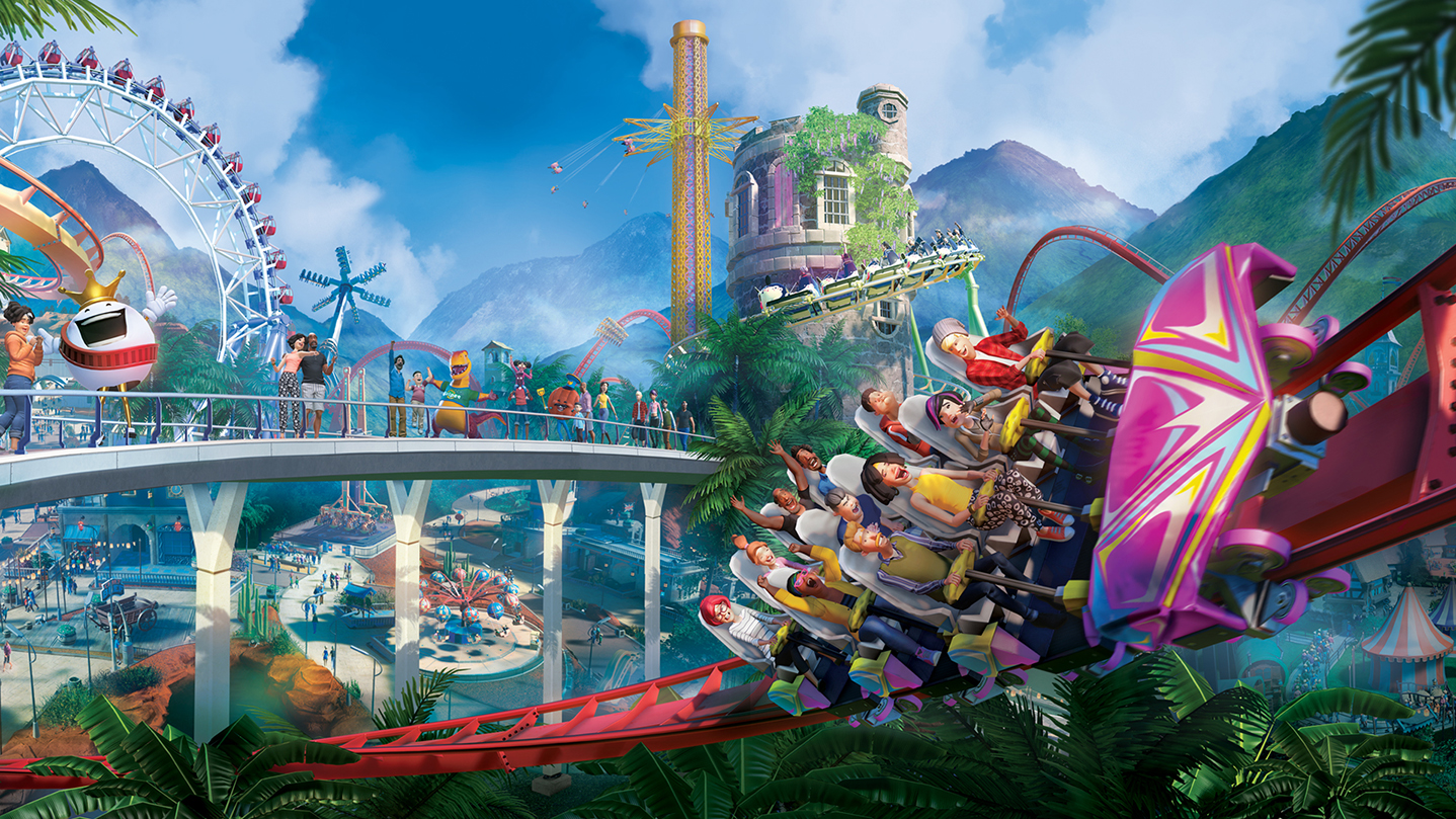 Planet Coaster - Imagem de Fundo do Jogo