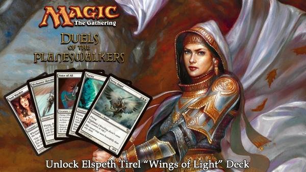скриншот Magic: The Gathering - Duels of the Planeswalkers Wings of Light Unlock 0